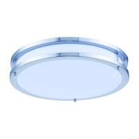 Elitco Lighting Cf3201 28W Led Double Ring Ceiling Flush