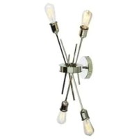 Dainolite Neb-194W-Bc 4 Light Wall Sconce Burnished Chrome Finish