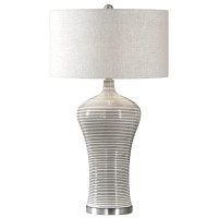 212 Main 27570-1 Dubrava Light Gray Table Lamp