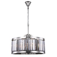 Elegant Lighting 1233D28Pn-Ss-Rc 155 X 28 In Chelsea 8 Light Polished Nickel Chandelier