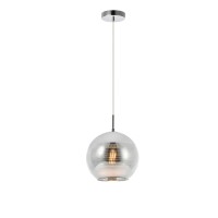 Reflection Collection Pendant D9.5In H9.5In Lt:1 Chrome Finish