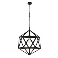 Redmond Collection Pendant D19.7 H22.6 Lt:1 Black Finish