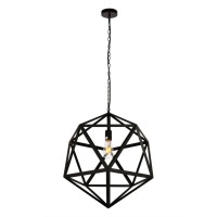 Redmond Collection Pendant D19.7 H22.6 Lt:1 Black Finish