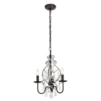 Blaise Collection Pendant D15 H20 Lt:3 Oil Rubbed Bronze Finish