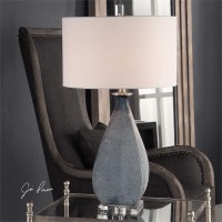 212 Main 27823 Atlantica Ocean Blue Lamp