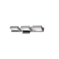 Dainolite Vld-215-3W-Pc 3 Light Led Wall Vanity Polished Chrome