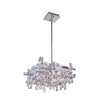 8 Light Chandelier With Chrome Finish