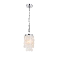 Selene 1 Light Chrome Pendant