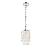 Selene 1 Light Chrome Pendant