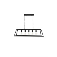 Resolute 5 Light Black Pendant