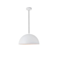 Forte 1 Light White Pendant