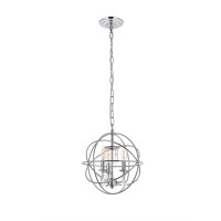 Wallace 3 Light Chrome Pendant