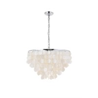 Selene 6 Light Chrome Pendant