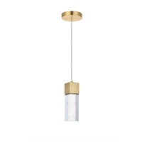 Novastella 1 Light Gold Led Pendant