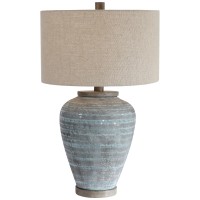 212 Main 26228-1 Pelia Light Aqua Table Lamp