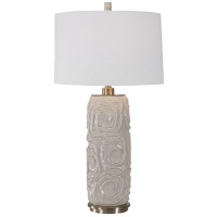 212 Main 26379-1 Zade Warm Gray Table Lamp