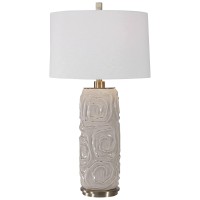 212 Main 26379-1 Zade Warm Gray Table Lamp