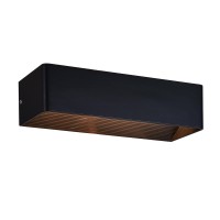 Led Wall Sconce With Black Finish