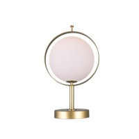 1 Light Table Lamp With Brass Finish