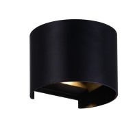 Led Wall Sconce With Black Finish