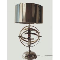 Aluminum Armillary Table Lamp