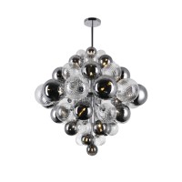 27 Light Chandelier With Chrome Finish