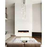 Led Pendant With White Oak Finish