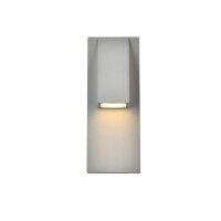 Living District Ldod4006S 100W Raine Integrated Led Wall Sconce Silver