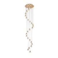 Eren 24 Lights Gold Pendant