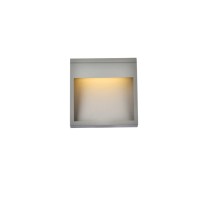 Living District Ldod4019S 110W Raine Integrated Led Wall Sconce Silver