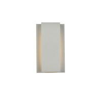 Living District Ldod4033S 170W Raine Integrated Led Wall Sconce Silver