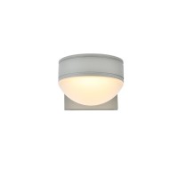 Raine Integrated Led Wall Sconce In Silver