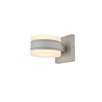 Raine Integrated Led Wall Sconce In Silver