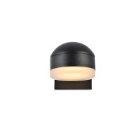 Raine Integrated Led Wall Sconce In Black