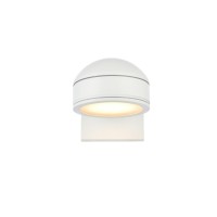 Raine Integrated Led Wall Sconce In White