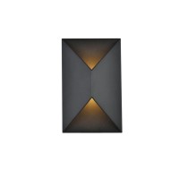 Raine Integrated Led Wall Sconce In Black