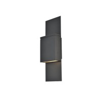 Raine Integrated Led Wall Sconce In Black