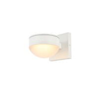 Living District Ldod4014Wh 425W Raine Integrated Led Wall Sconce White