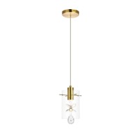 Hana 1 Light Gold Pendant