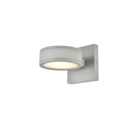 Living District Ldod4018S 2875W Raine Integrated Led Wall Sconce Silver