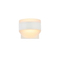 Raine Integrated Led Wall Sconce In White