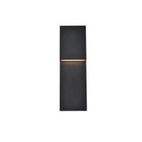 Raine Integrated Led Wall Sconce In Black