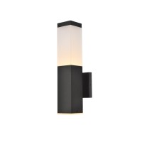 Raine Integrated Led Wall Sconce In Black