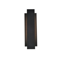 Raine Integrated Led Wall Sconce In Black