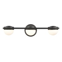 Nelly 22'' Wide 3-Light Vanity Light - Matte Black