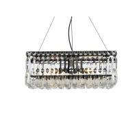 Maxime 20 Inch Black Chandelier