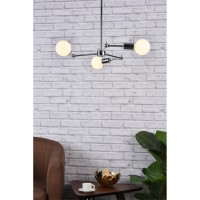 Furlong 3 Lights Chrome Pendant