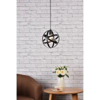 Celeste 1 Light Black Pendant