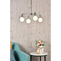 Cairo 4 Lights Chrome Pendant