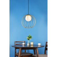 Wetzel 1 Light Brass Pendant